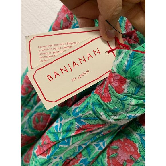 Banjanan Printed Capri Maxi Dress w/ Pockets XL NWT - Picture 13 of 14